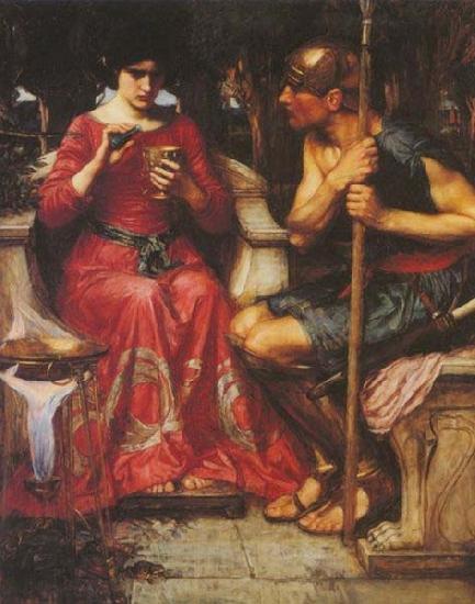 John William Waterhouse Jason and Medea oil painting image